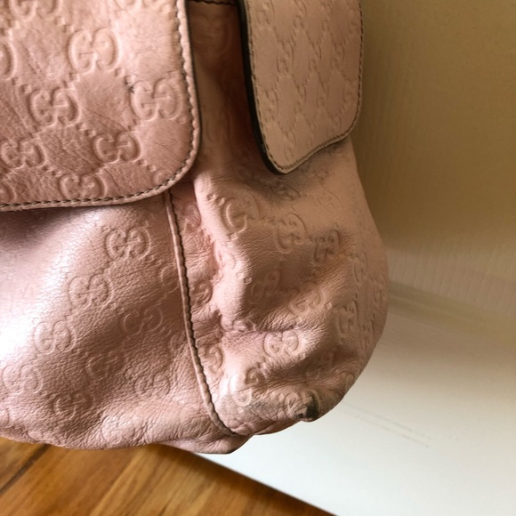 authentic Gucci leather daiper bag - Picture 9 of 9